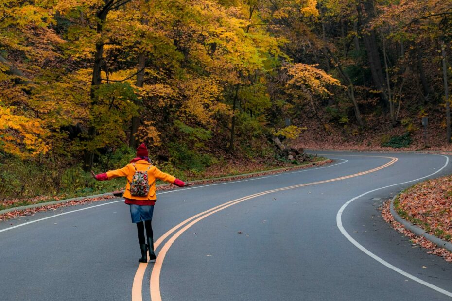 personne seule sur un chemin